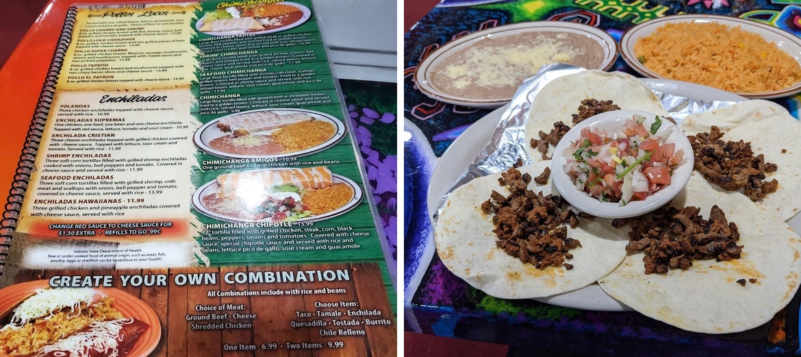 El Patron Mexican Restaurant Menu