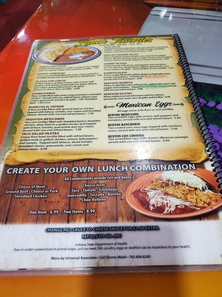 El Patron Mexican Restaurant Menu image 3
