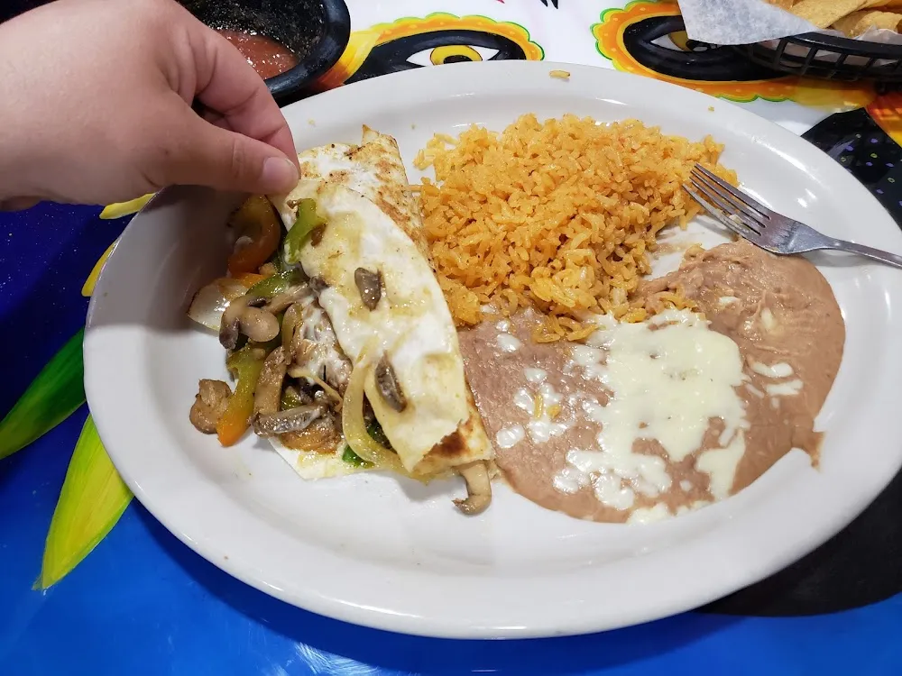 Mushroom Quesadilla